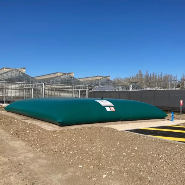 Self-supporting closed storage tank – 3 x 120 m3