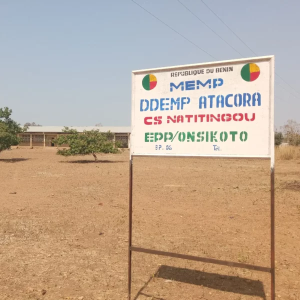 Patronage 2025 – Jarnati Association, a borehole for a school in Benin