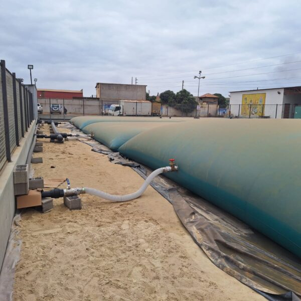 Wastewaster storage – 3 x 200 m3