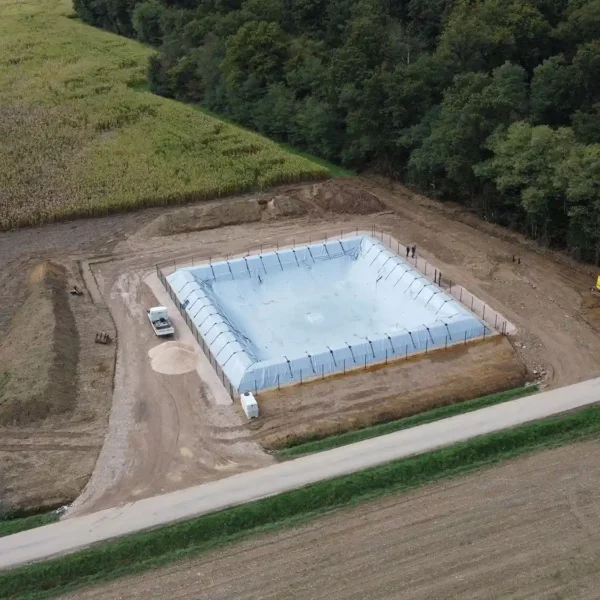 Digestats storage – 2 x 2500 m3